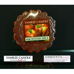 Yankee Candle TARTS, MANZANA-CANELA , MACINTOSH-SPICE