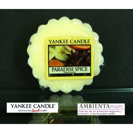 Yankee Candle TARTS, ESPECIA DEL PARAISO, PARADISE-SPICE